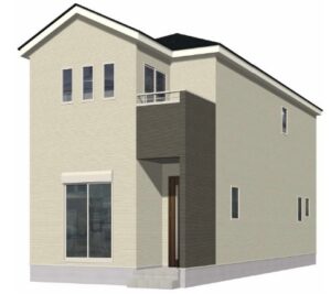 【新築1戸建て住宅】福岡市東区西戸崎1丁目1号棟